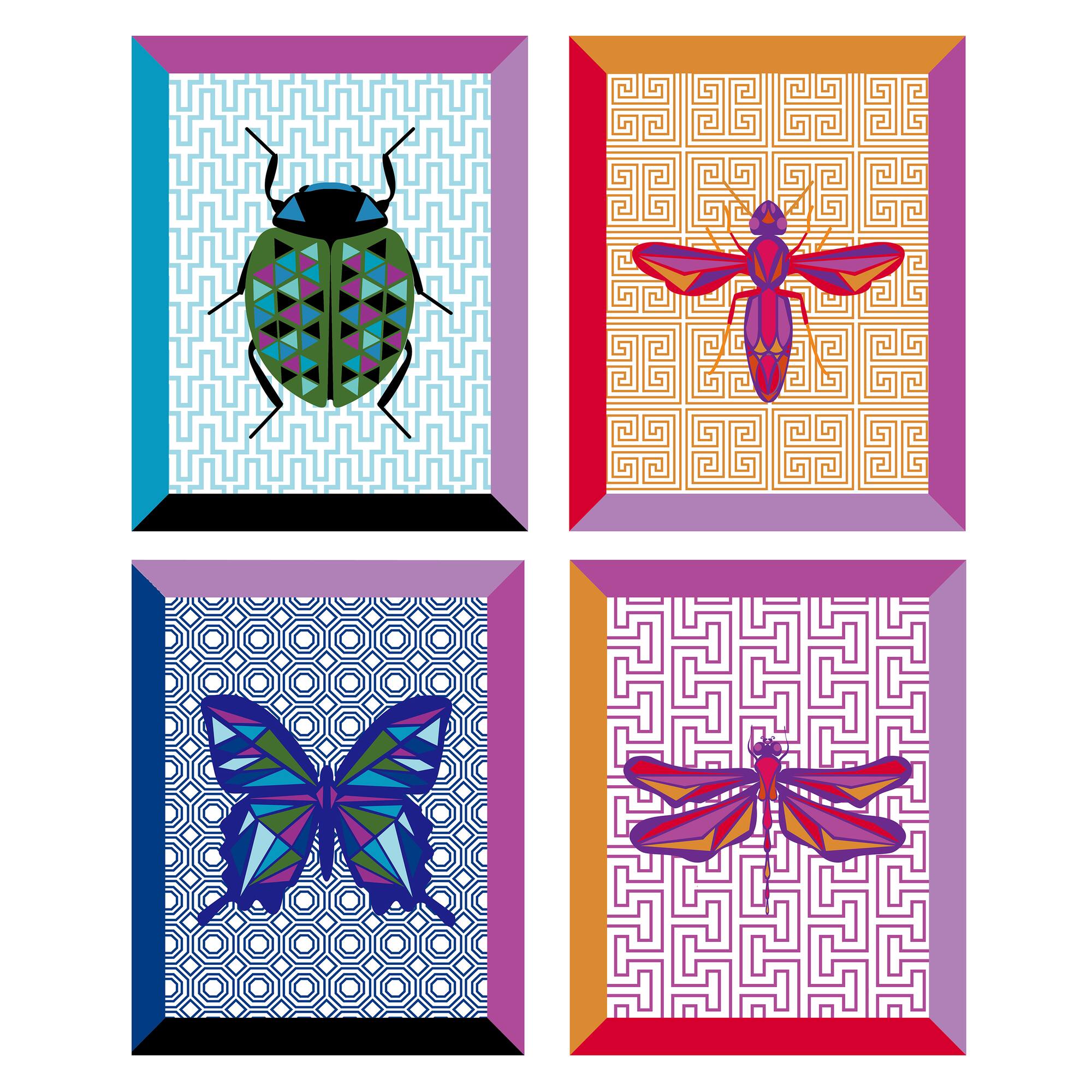 Jonathan Adler x Michaels Insects Paint Marker-By-Number Kit